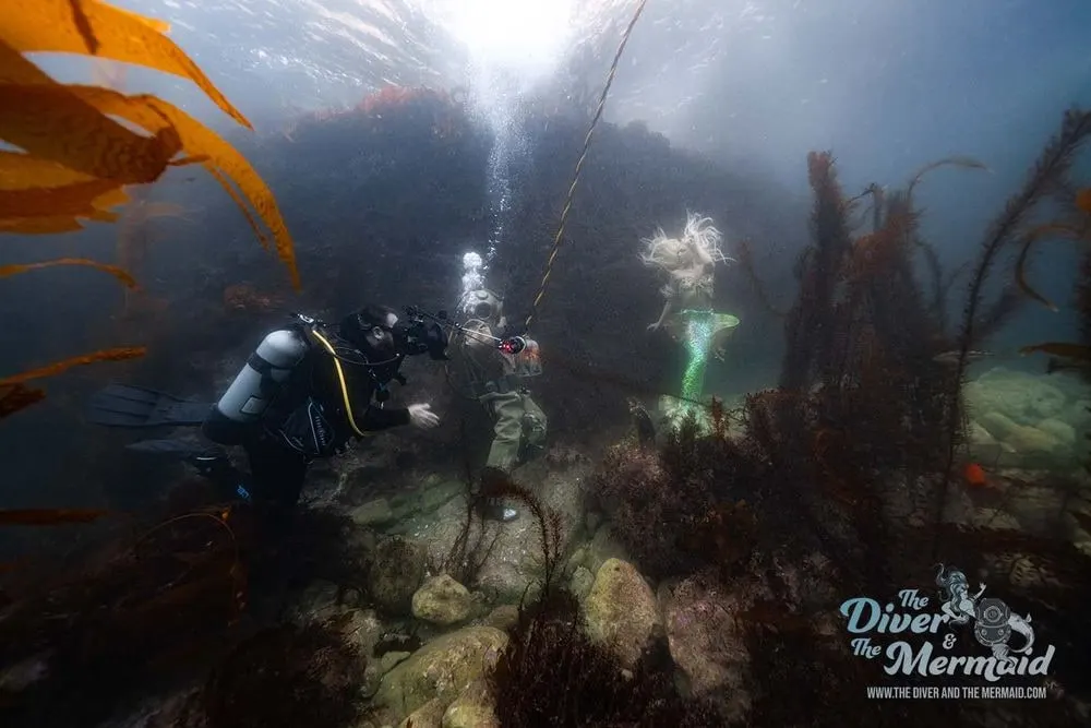 Underwater film production for brand and commercial work