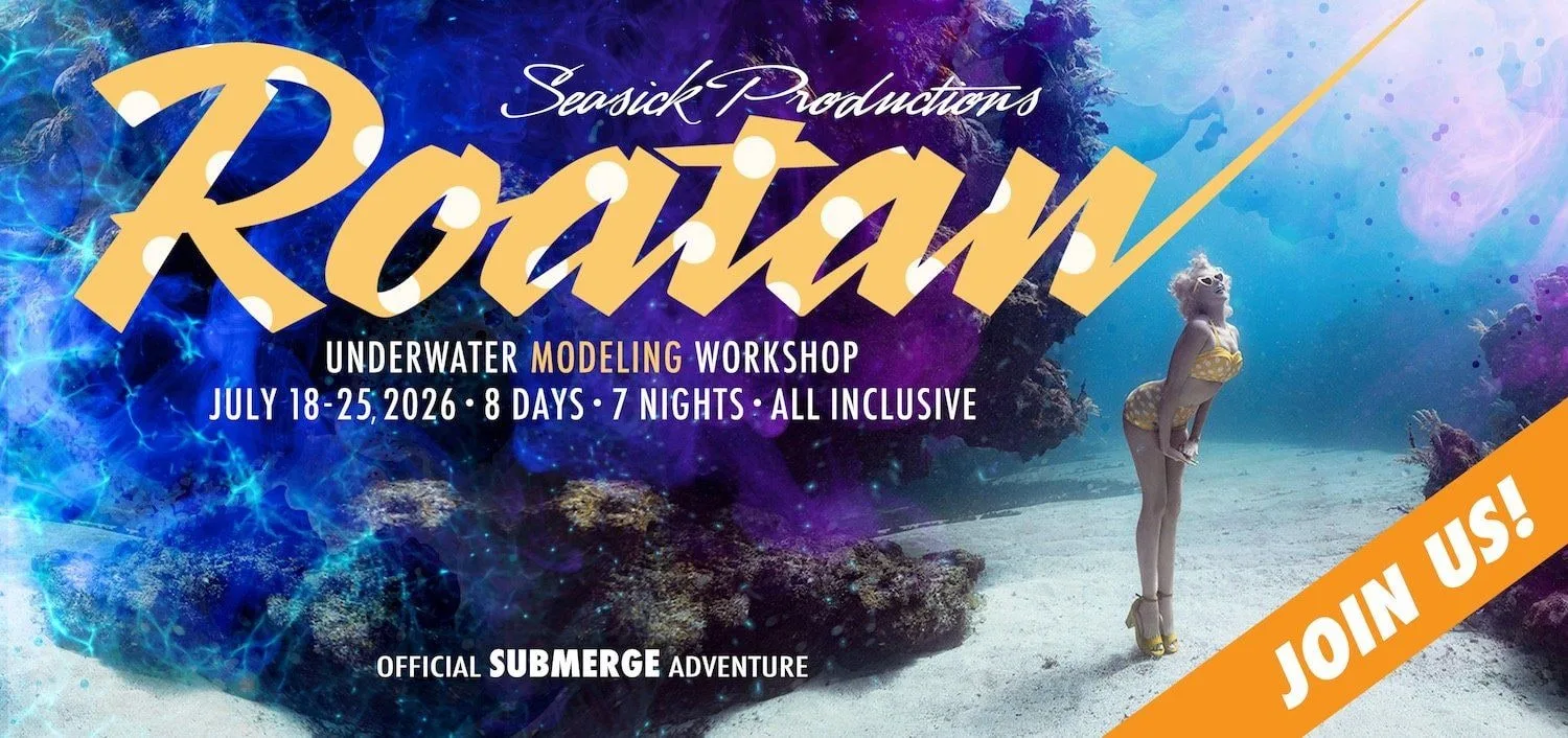 Roatan 2026: Underwater Modeling Adventure — 01 roatanmodel2026