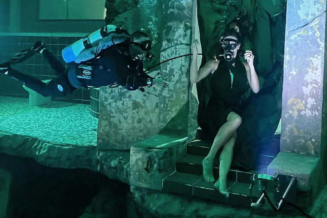 Elite Underwater Modeling & Photography Workshop at Deep Dive Dubai — 06 safety1